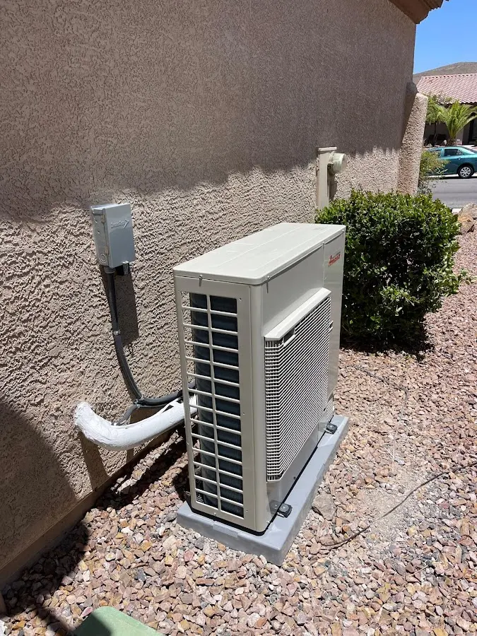 Residential air conditioning condenser unit in Salmon Creek